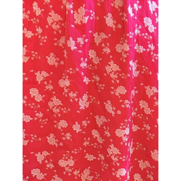 Vero Moda NEW WITH TAGS XS Red Lined Mini Floral Summer Spring Cute Dress - Picture 3 of 8